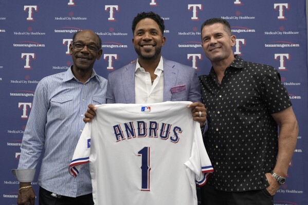 Andrus jersey best sale